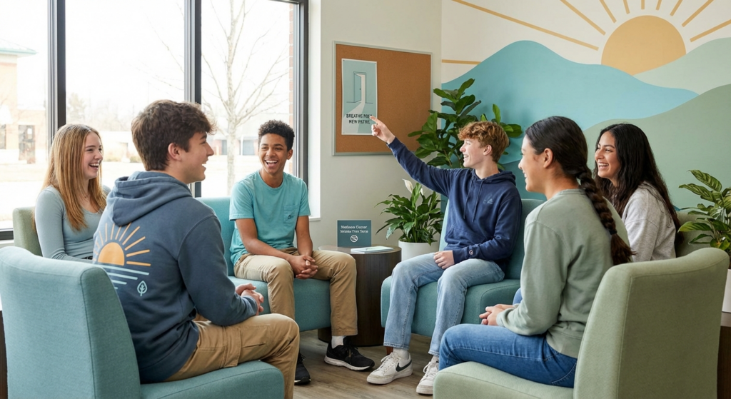 Supportive image representing youth vaping cessation resources and hope for a nicotine-free future